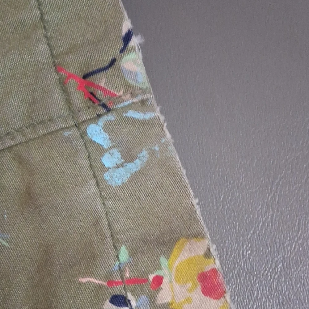 GAP Kids Floral Medium-weight- Olive Green XL